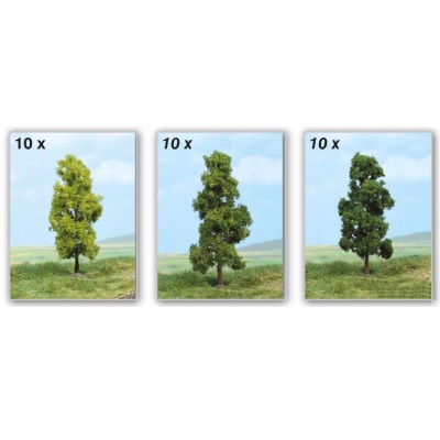 Leafy Tree Assortment (30) - 11cm