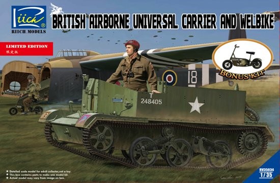 1/35 Brit Airbourne Uni Carrier & Welbik