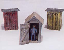 3 Outhouses and man kitset