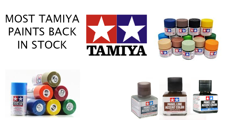 Tamiya paint March 2026