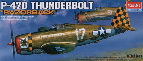 1/72 P-47D Thunderbolt Razor Back