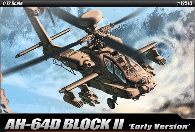 1/72 AH-64D Block II (Early) Longbow Apache