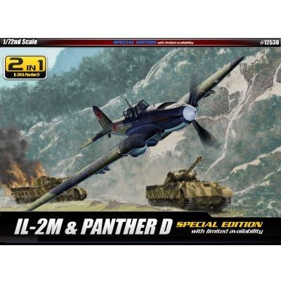 1/72 IL-2M with Panther Tank