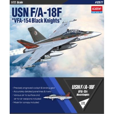1/72 F/A-18F VFA-154 Black Knights usn