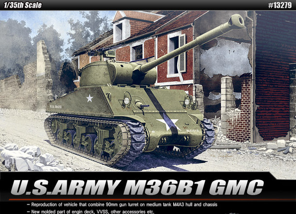 1/35 US Army M36B1 GMC