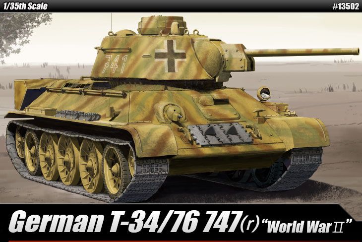 1/35 T-34/76 German Army