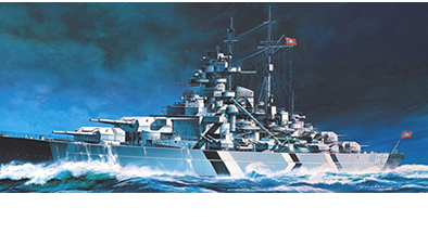 1/800 Tirpitz Battleship