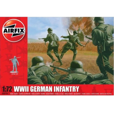 1/76 WWII German Infantry