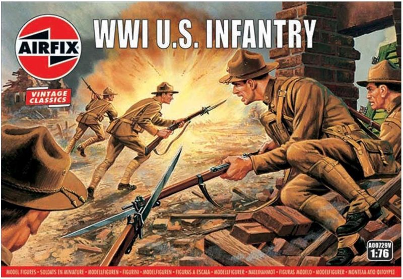 ***1/76 WWI American Infantry