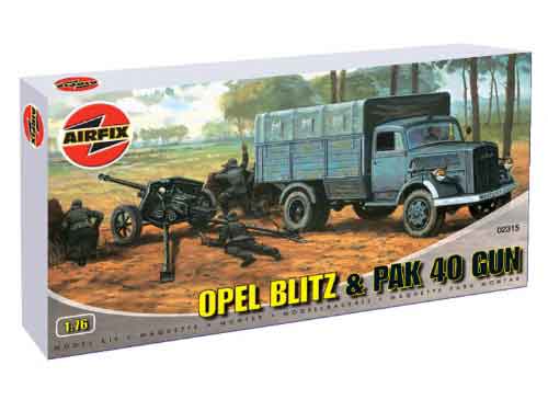 1/76 Opel Blitz/PAK 40mm Gun