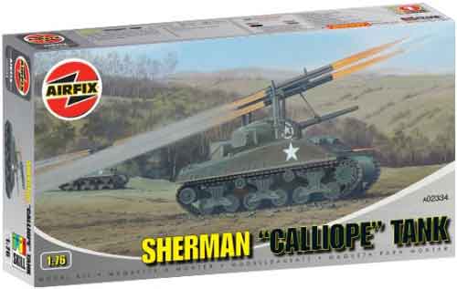 1/76 Sherman Calliope Tank