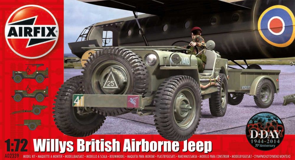 1/72 Willys British Airborne Jeep