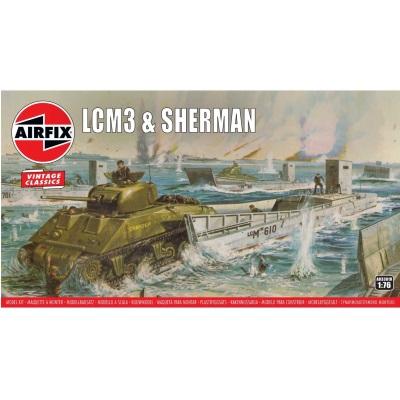 1/76 LCM MkIII and Sherman MkII