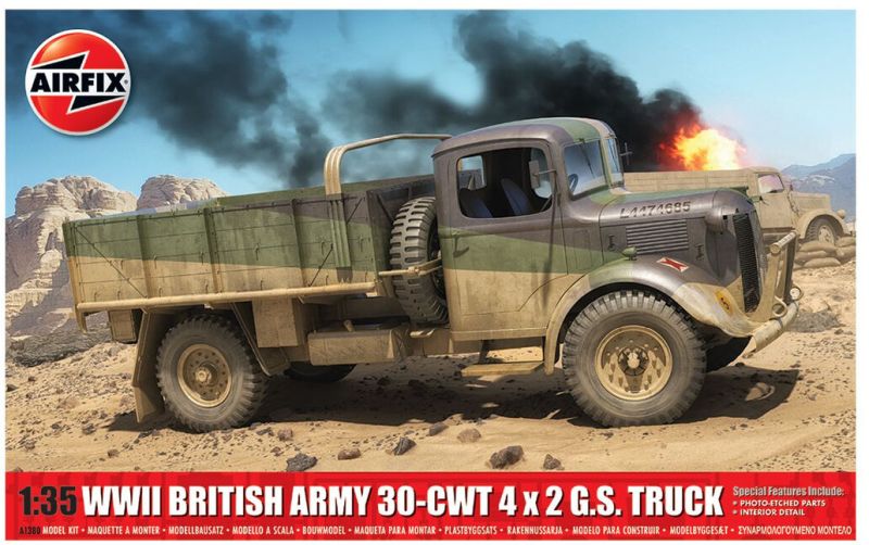 1/35 WWII British Army 30 CWT 4x2GS Truck