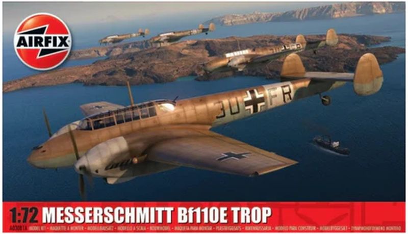 1/72 Messerschmitt Bf110E Trop