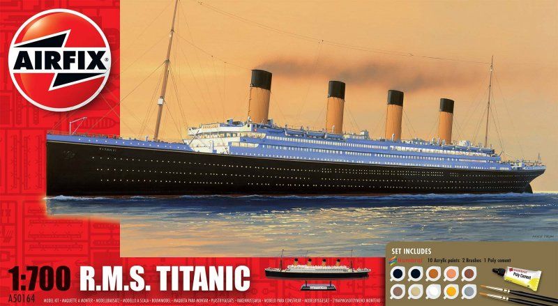 1/700 R.M.S. Titanic Gift Set 1/700 R.M.S. Titanic Gift Set