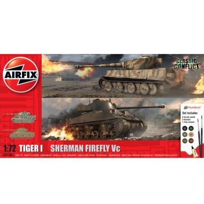 1/72 Classic Conflict Tiger 1 vs Sherman Firefly