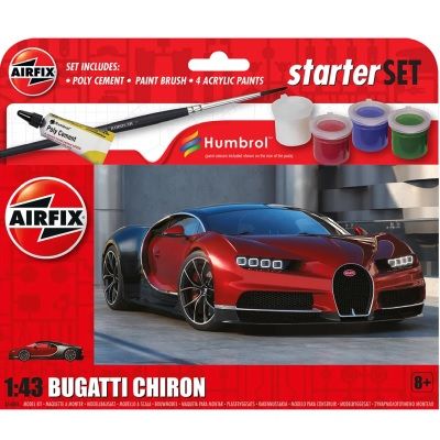 1/43 Bugatti Chiron Starter Set