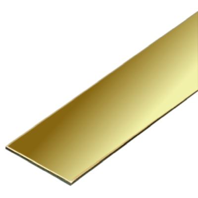 Brass Strip 12mm x 0.4mm x 305mm (4 pieces)