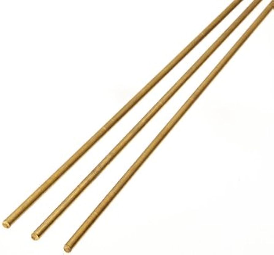 Brass Rod 0.5mm x 305mm (10 pieces)