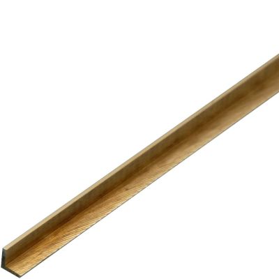 Brass L Channel 1.5mm x 1.0mm x 305mm (1 piece)