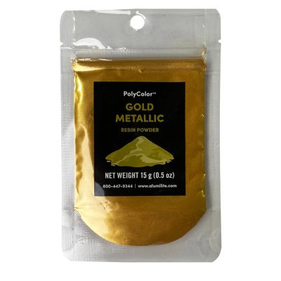 15gm Gold Metallic Resin Powder