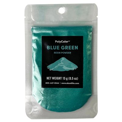 15gm Blue/Green Resin Powder