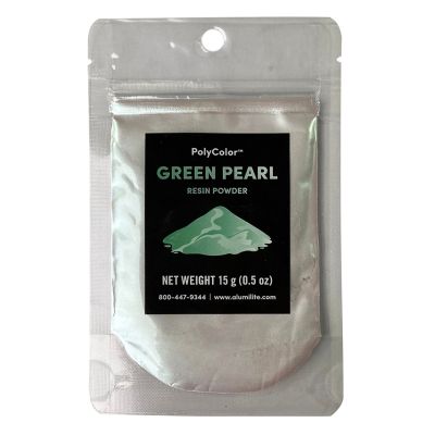 15gm Green Pearl Resin Powder