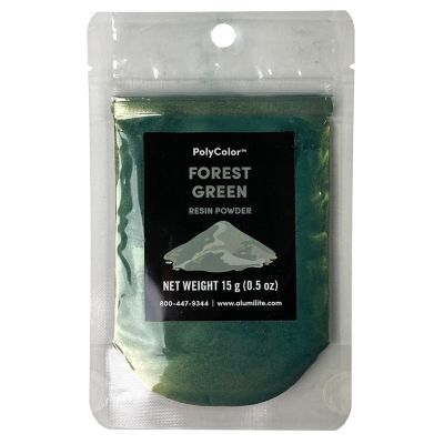 15gm Forest Green Resin Powder