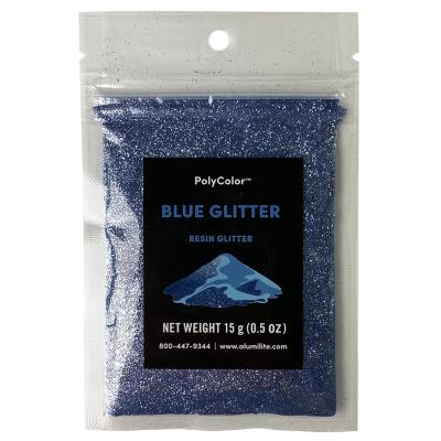 15gm Blue Giltter Resin Powder