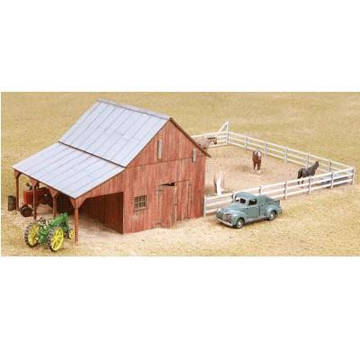 Implement Barn with Corral Laser Kit