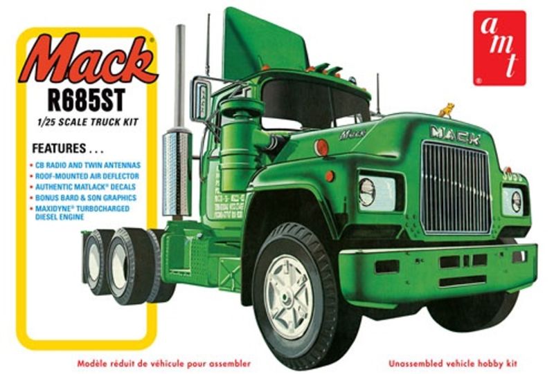 1/25 Mack R685ST Semi Tractor