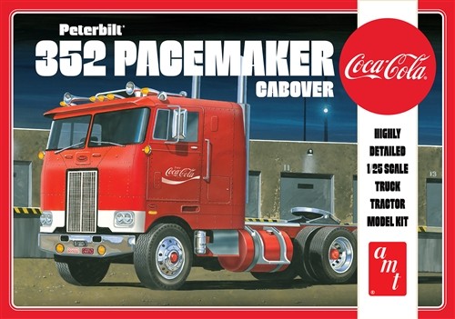 1/25 Peterbilt 352 Pacemaker Cabover Coca Cola