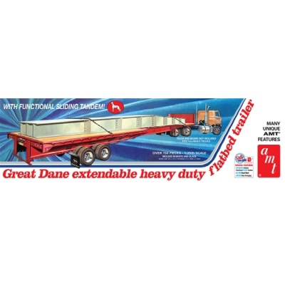 1/25 Great Dane Extendable Flat Bed Trailer