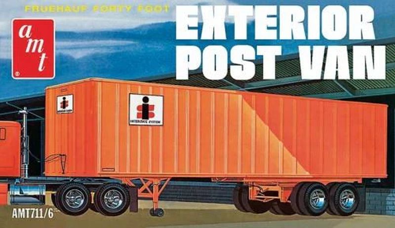 1/25 Fruehauf 40'Post Trailer