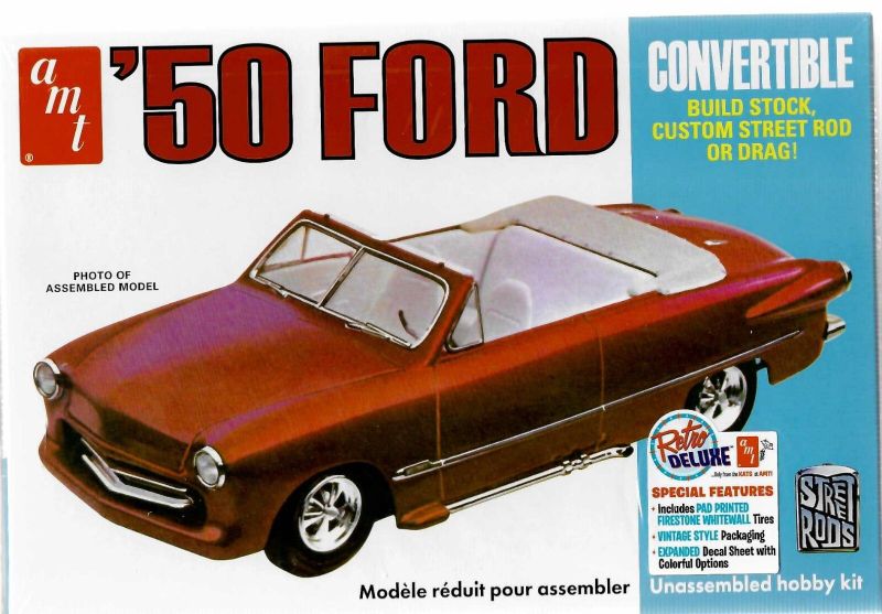 1/25 '50 Ford Convt Street Rod
