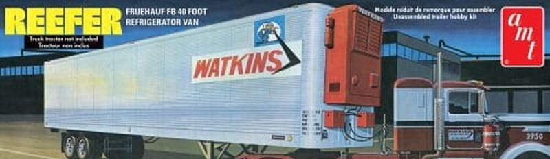 1/25 Fruehauf 40'Reefer Trailer 