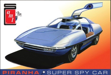 Piranha super spy 1/25 (origional art)