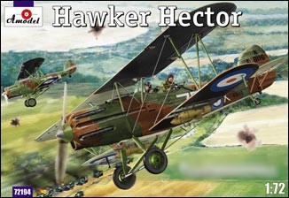 1/72 Hawker Hector British BiPlane Fight