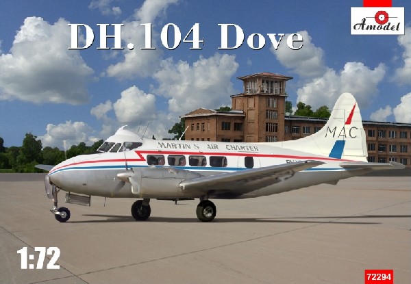 1/72 DH104 Dove Air Charter Passenger