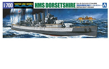 1/700 HMS Dorsetshire Heavy Cruiser