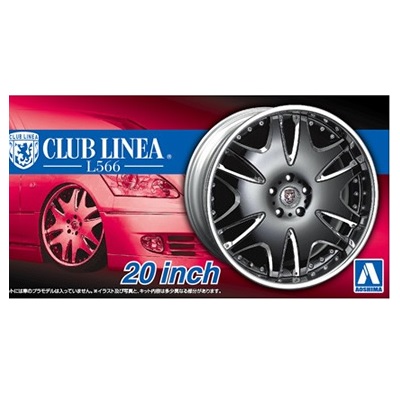 1/24 Rims & Tyres Club Linea L566 20