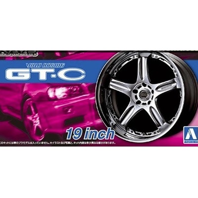 1/24 Rims & Tyres Volk Racing GT-C 19 inch