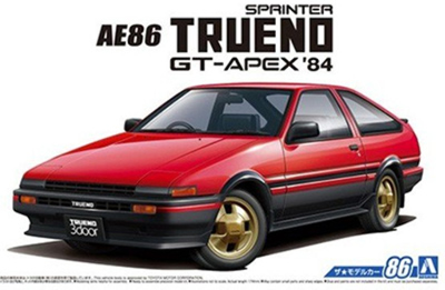 1/24 Toyota AE86 Sprinter Trueno GT-APEX '84