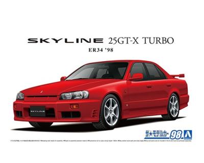 1/24 Nissan ER34 Skyline 25GT-X Turbo '98