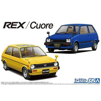 1/20 Subaru KM1 Rex & Daihatsu L55S Cuore '81