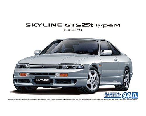 1/24 Nissan ECR33 Skyline GTS25t type M '94