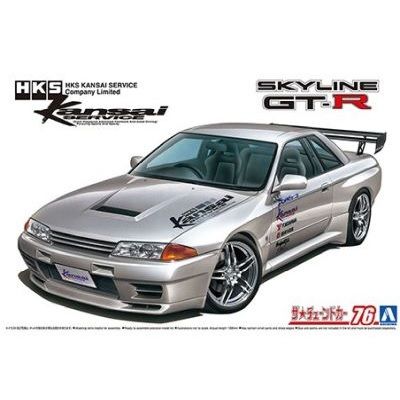 1/24 '90 HKS Kansai BNR32 Skyline GT-R (Nissan)