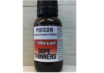 Airsail Dope Thinners 50ml