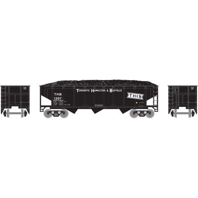 N 40' 3-Bay Offset Hopper with Load TH&B #1207